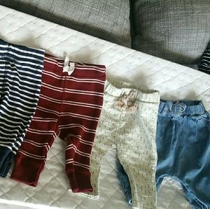 Bundle of 6 baby pants